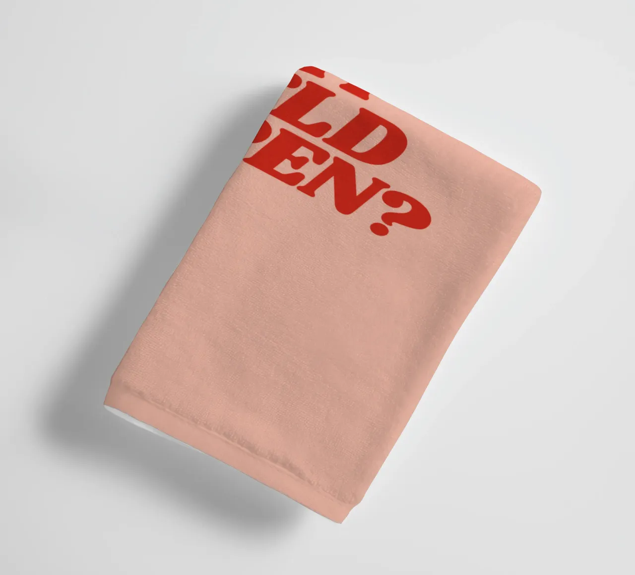 What's The Best That Could Happen Optimistic Typography towel by THE MOTIVATED TYPE