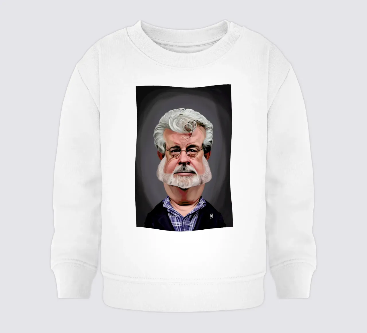 George Lucas felpa neonato da Rob Art | Illustration
