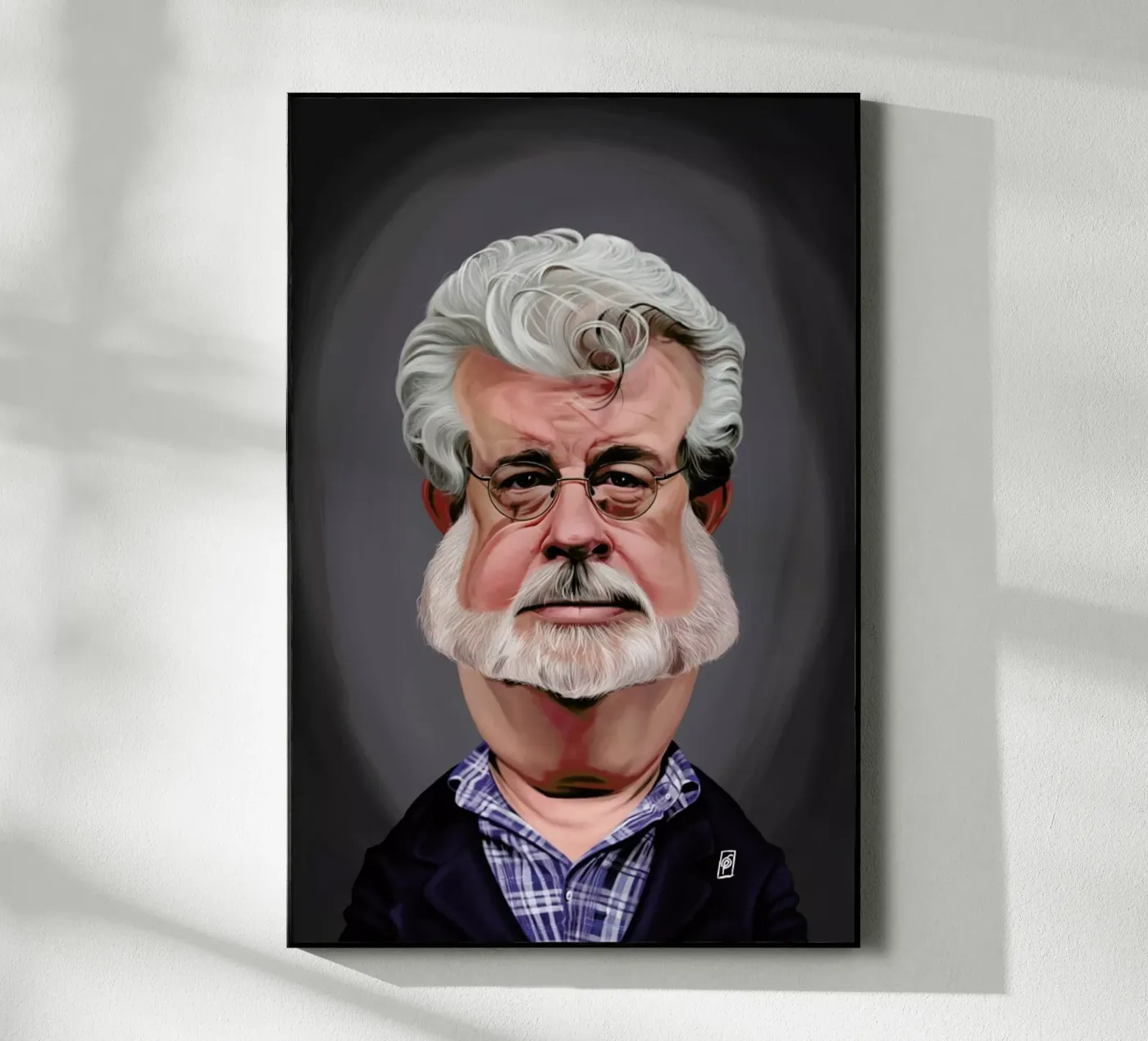 George Lucas plexiglass da Rob Art | Illustration