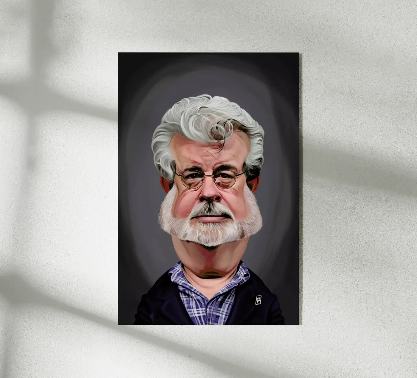George Lucas plexiglass da Rob Art | Illustration