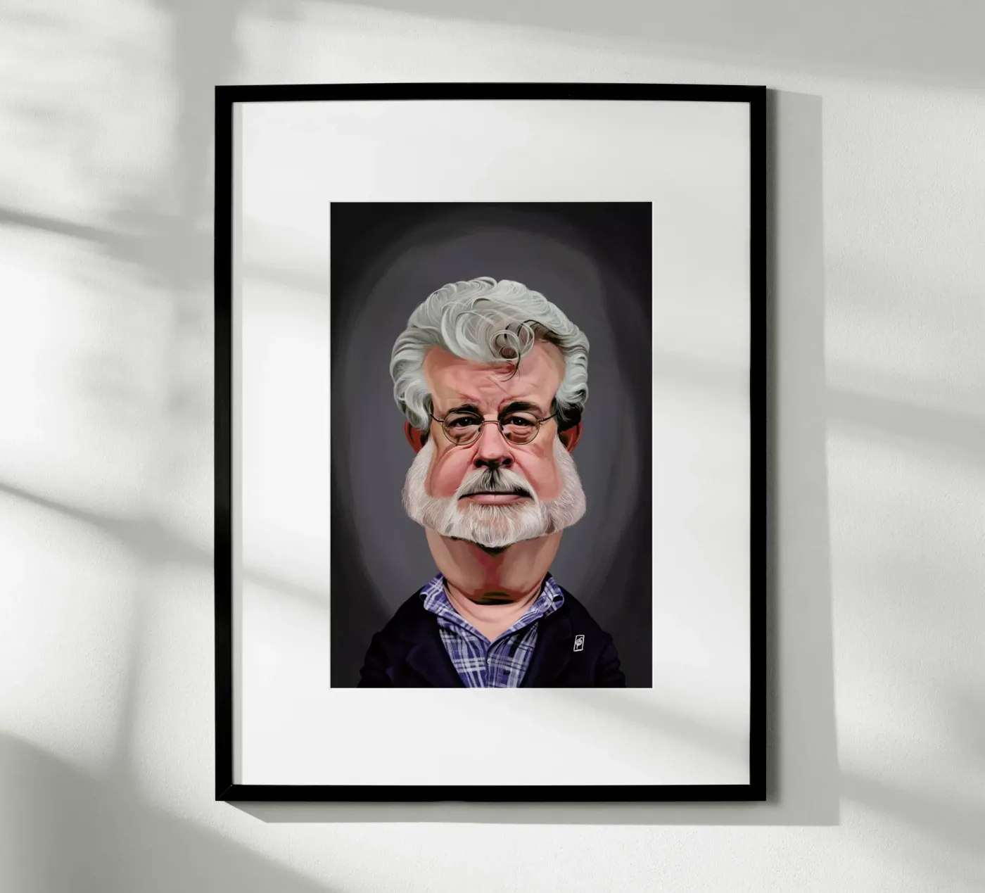George Lucas poster da Rob Art | Illustration