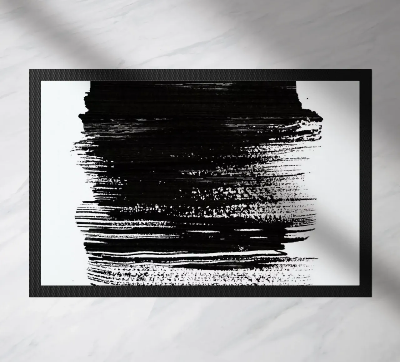 Manchester Skyline Brush Stroke zerbino da Naxart
