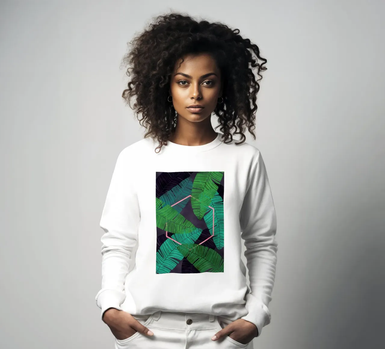 Mirage sweatshirt by Tracie Andrews