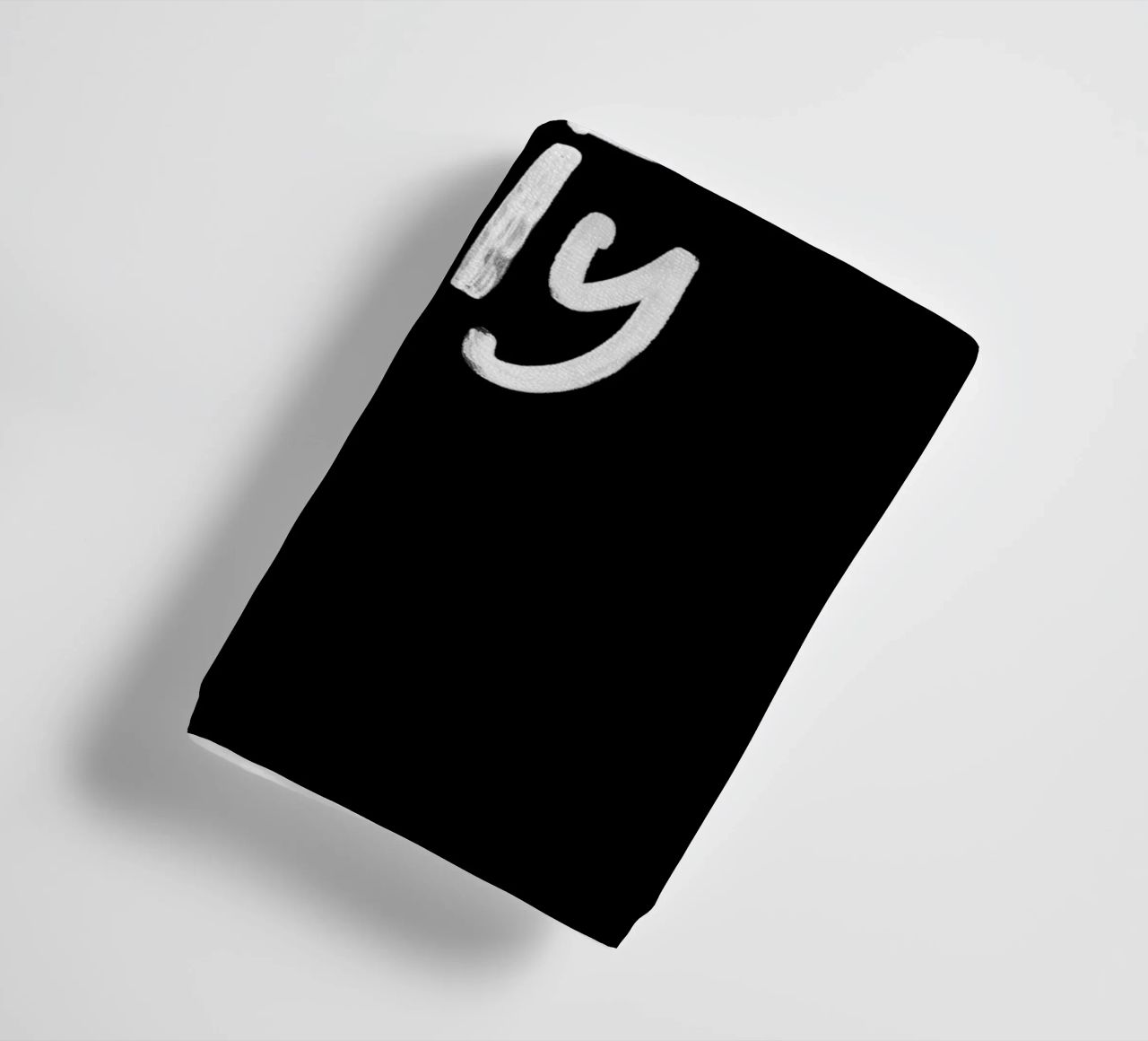 Good Vibes Nur stilvolle monochrome Typografie drucken Handtuch von THE MOTIVATED TYPE