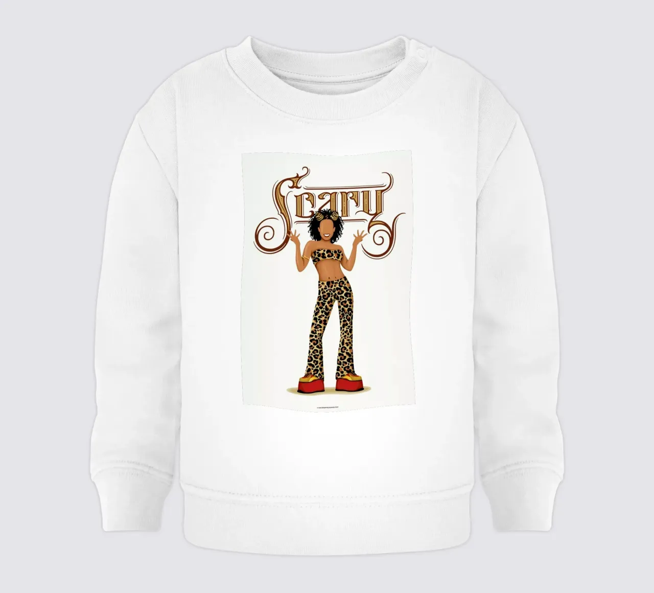 Scary sudadera de bebé de Nour Tohme