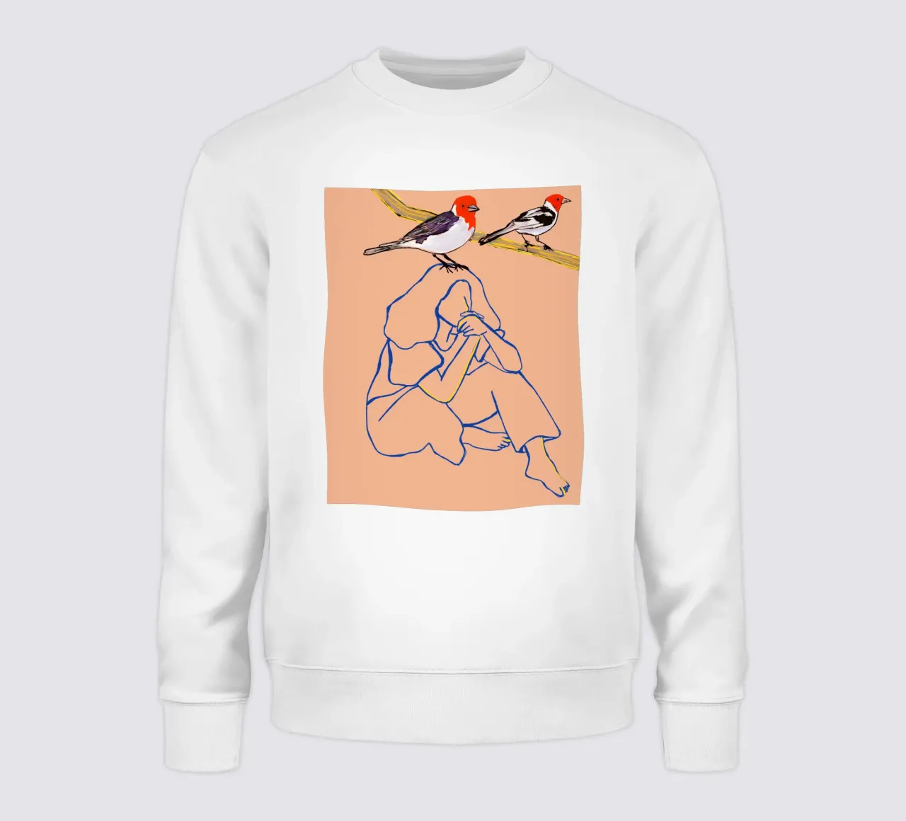 Teste rosse felpa da tainah negreiros