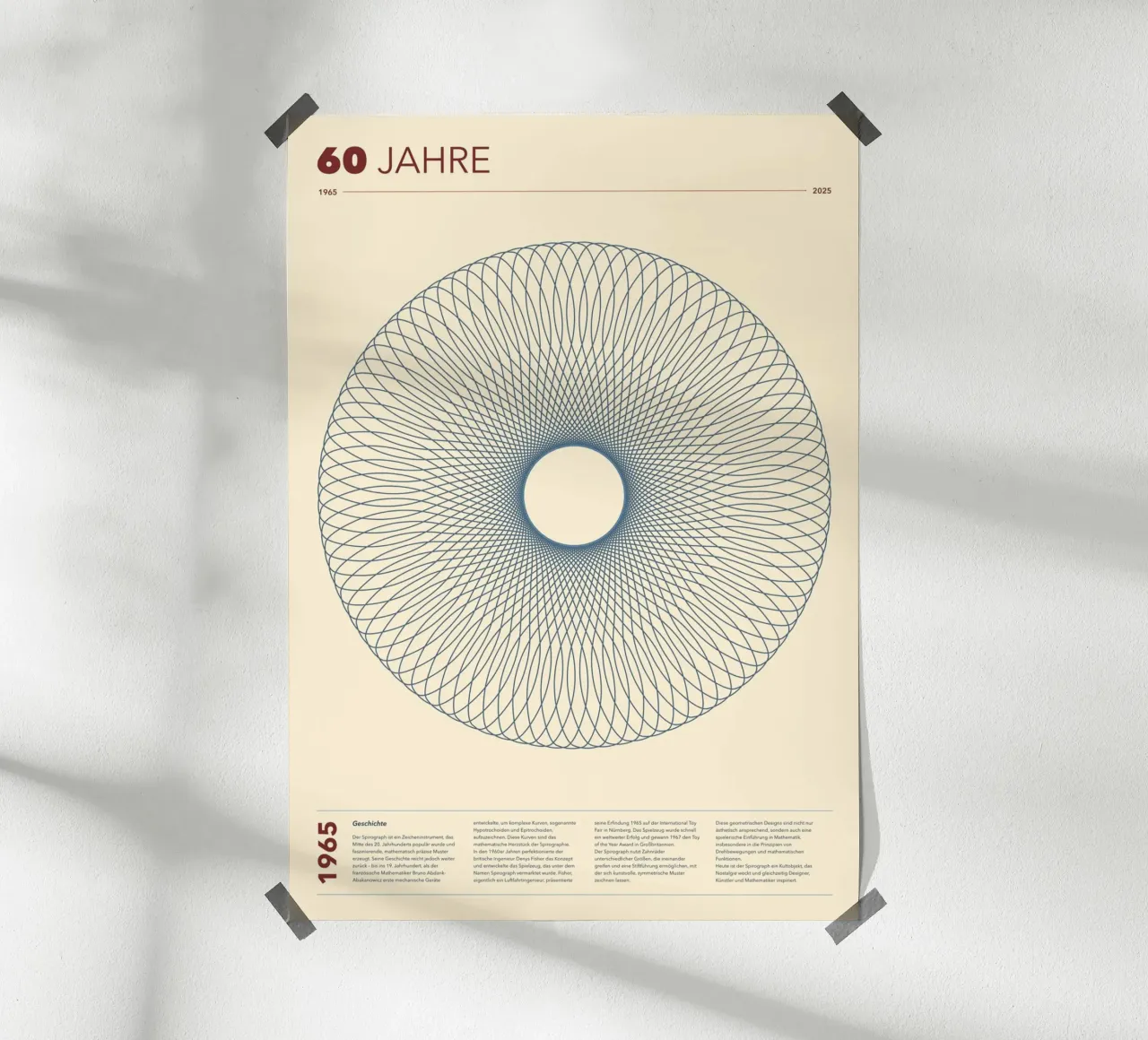Spirograph Series – Anniversary 2025 carta hahnemühle da zimmerkunst