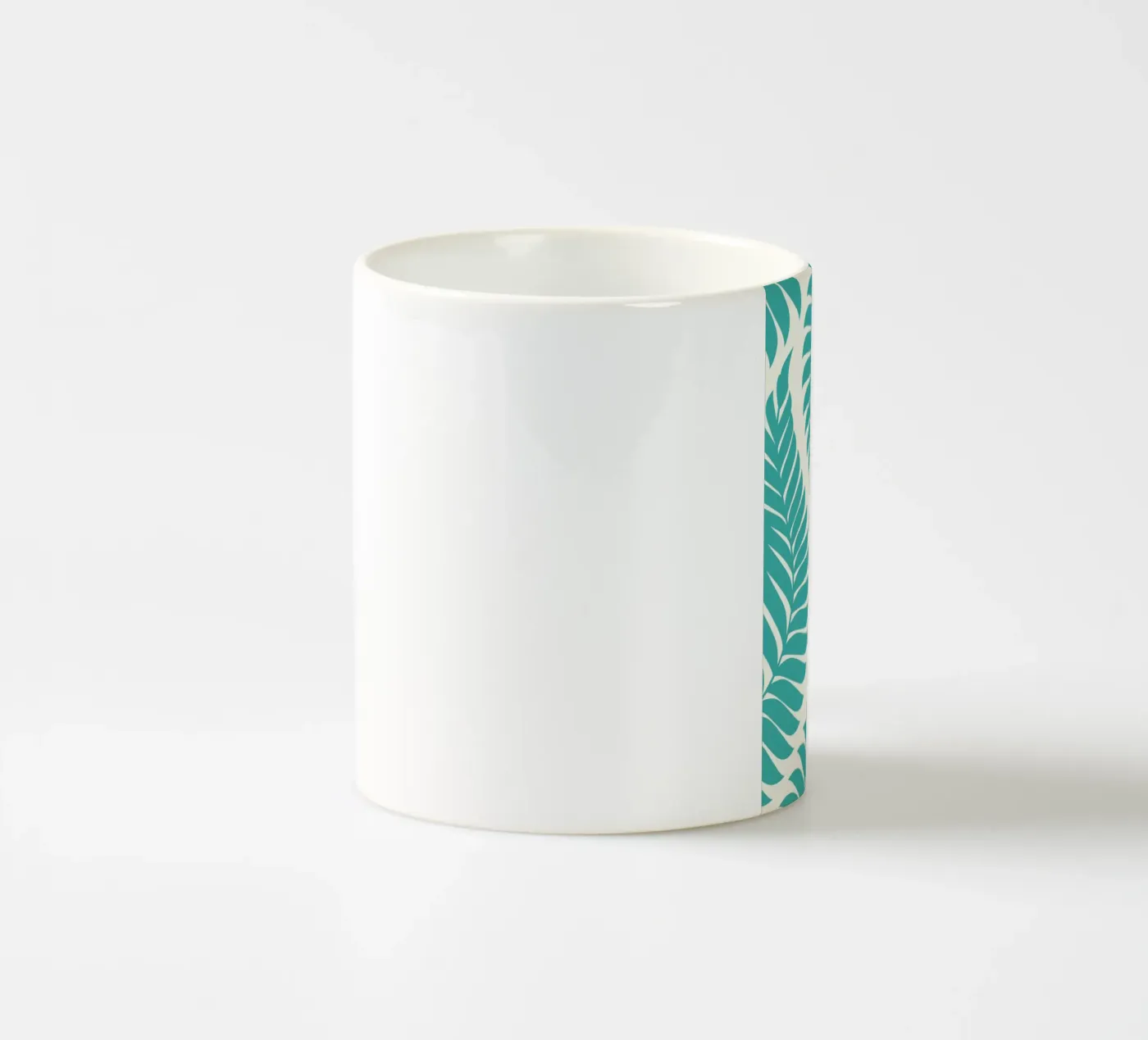 Fern ceramic mug by Bo Lundberg