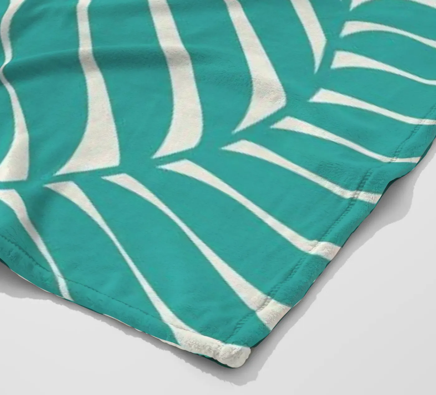 Fern fleece blanket by Bo Lundberg