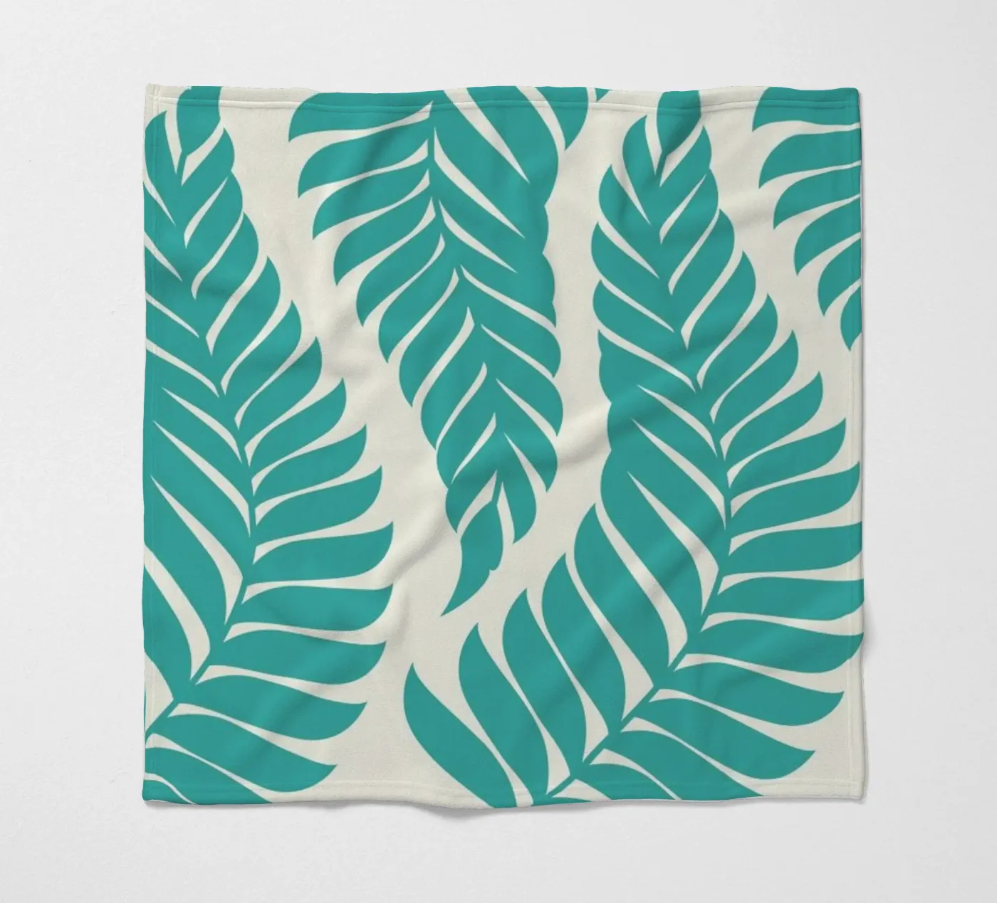 Fern fleece blanket by Bo Lundberg