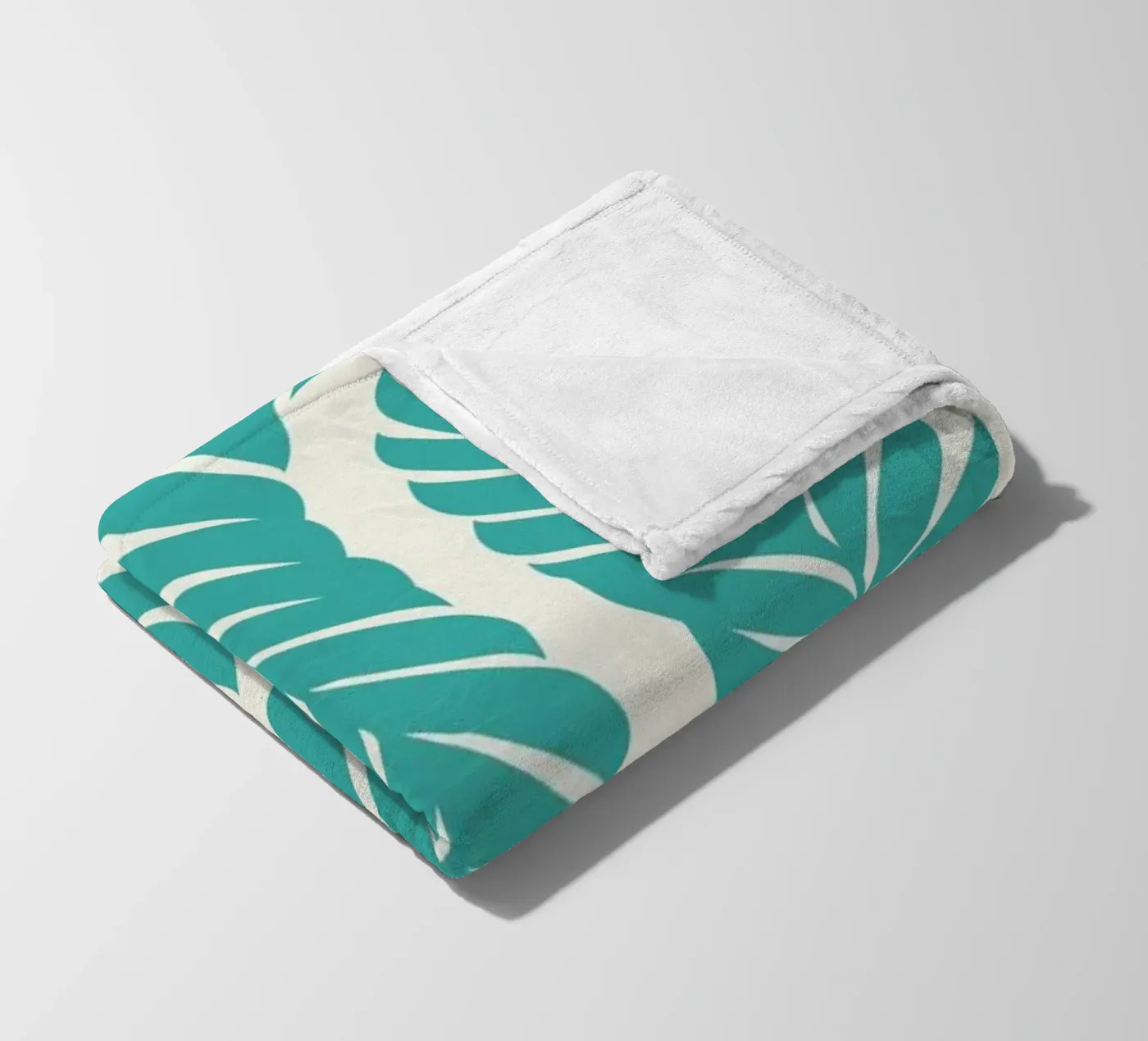 Fern fleece blanket by Bo Lundberg