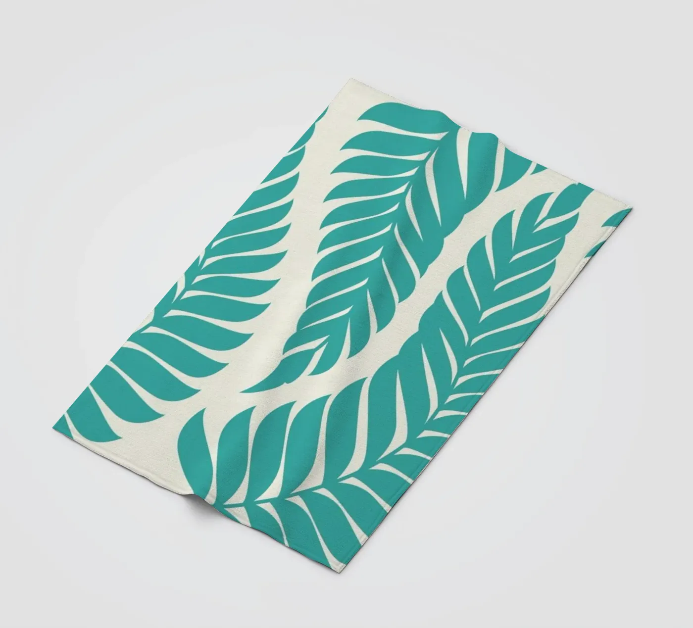 Fern fleece blanket by Bo Lundberg