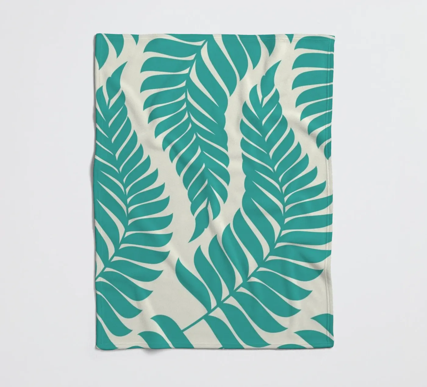 Fern fleece blanket by Bo Lundberg