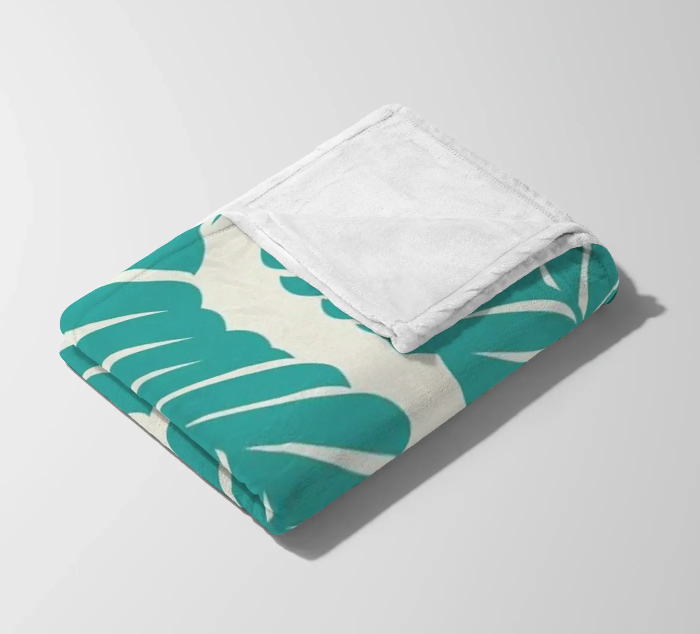 Fern fleece blanket by Bo Lundberg