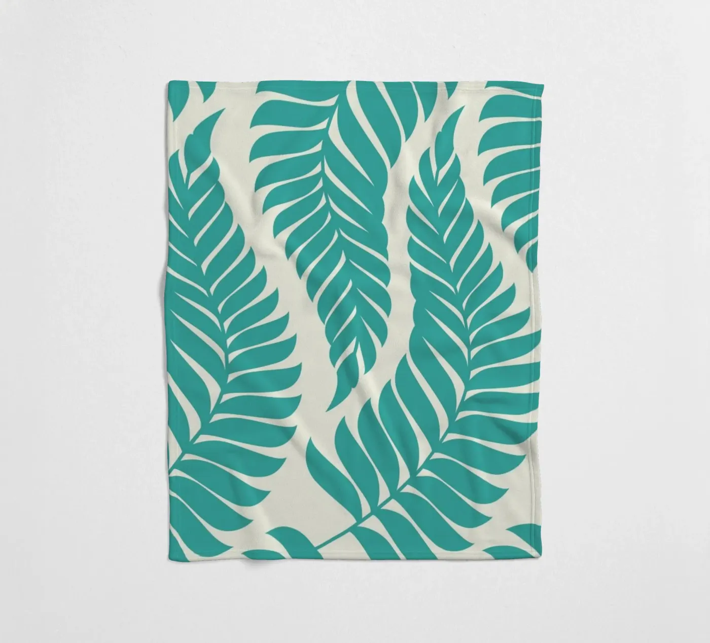 Fern fleece blanket by Bo Lundberg