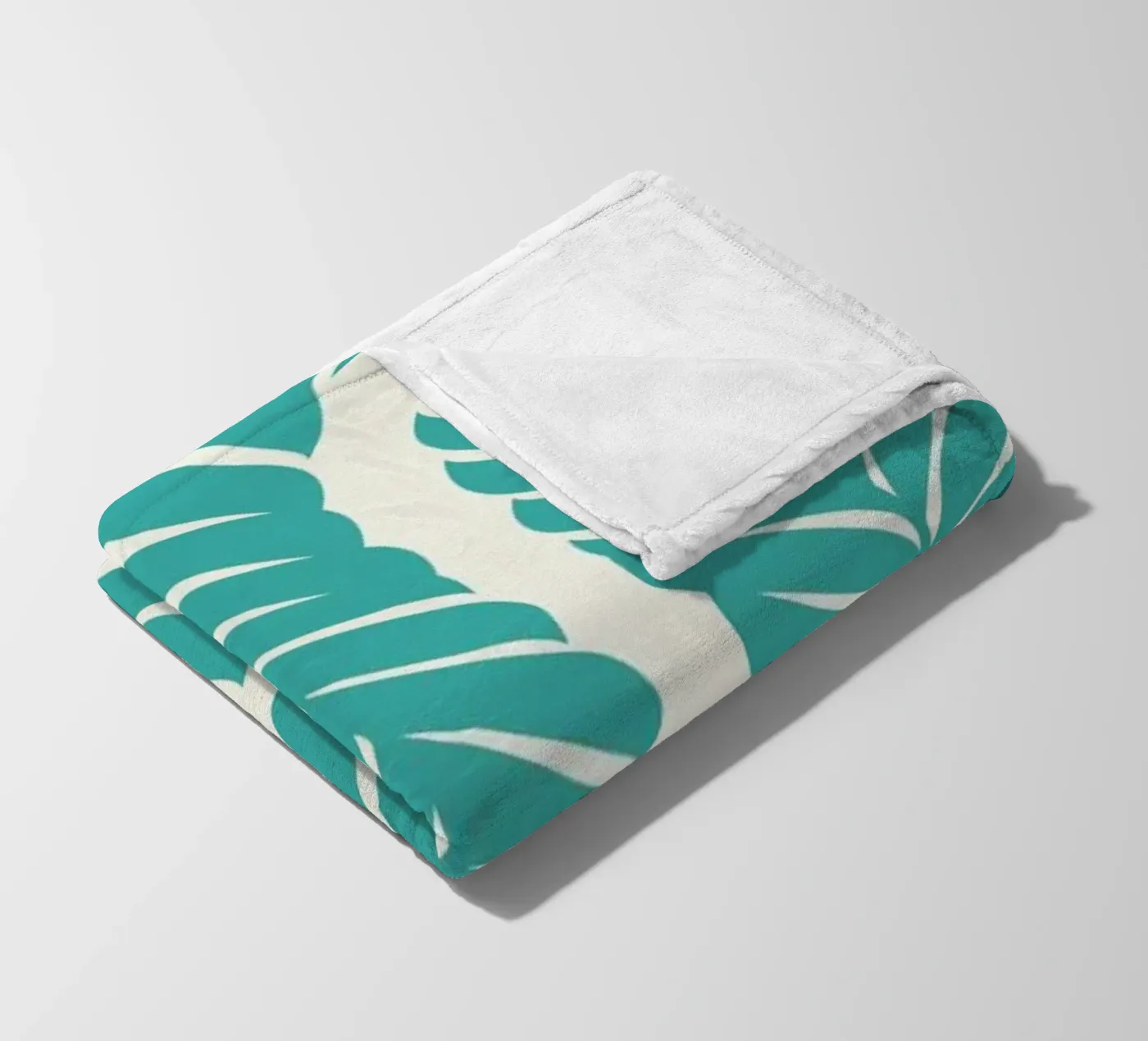 Fern fleece blanket by Bo Lundberg