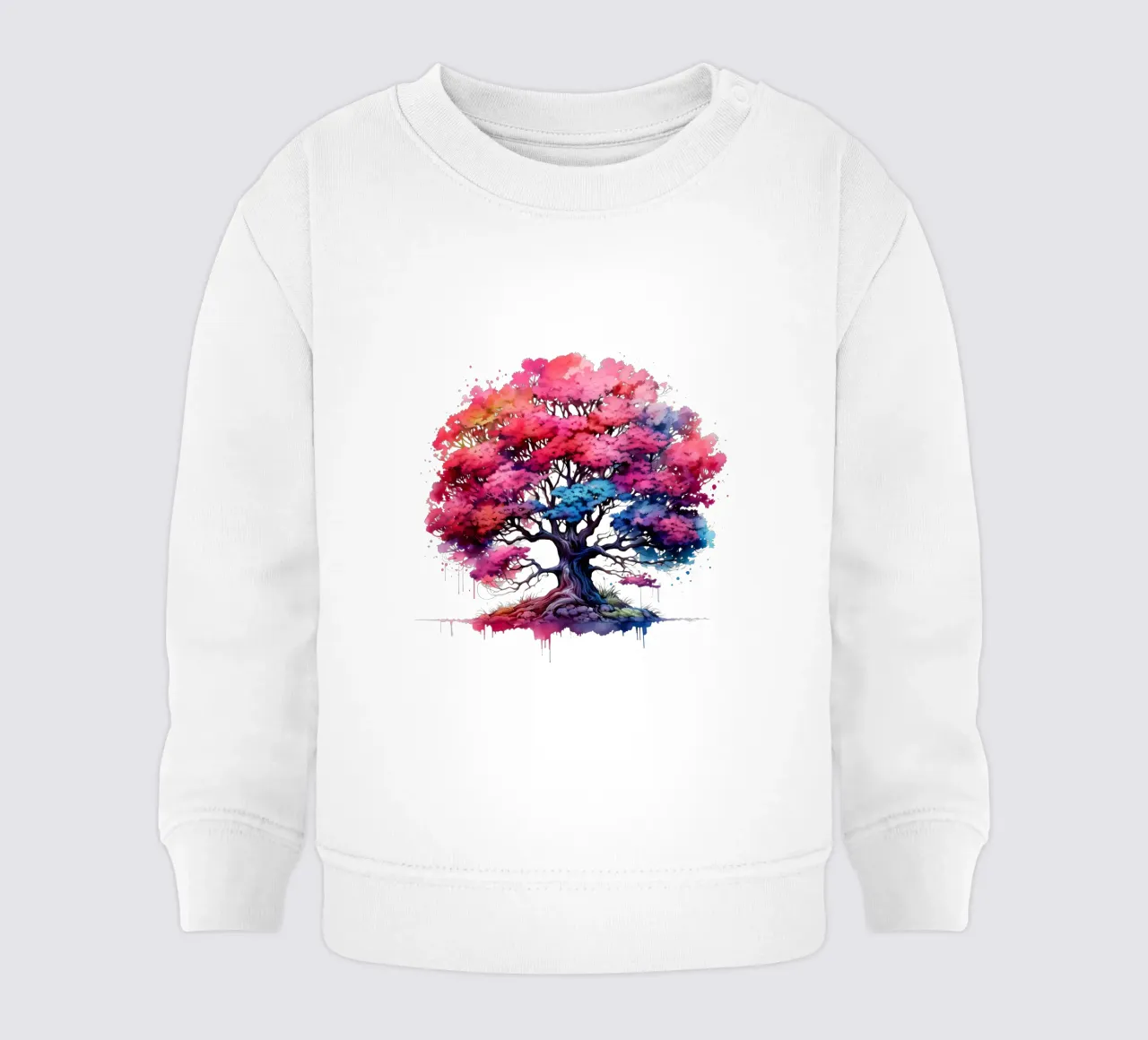 Albero della vita colorato felpa neonato da Spiritual Touch
