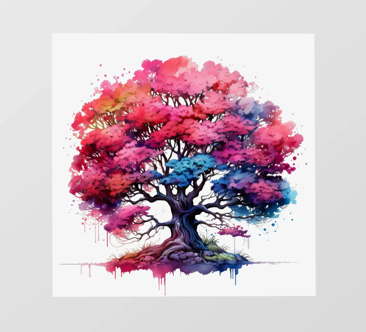 Albero della vita colorato telo in pvc da Spiritual Touch