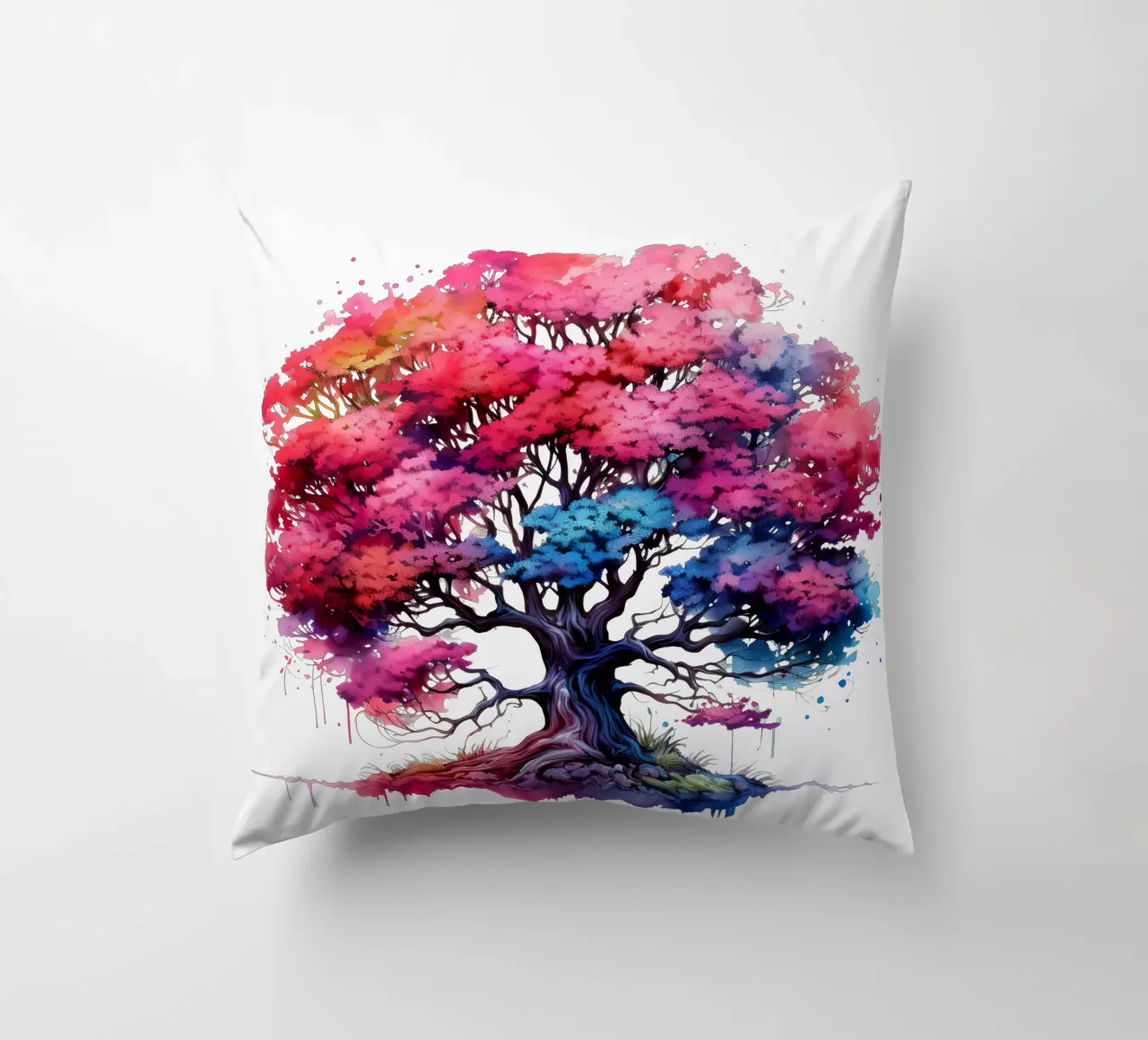 Albero della vita colorato cuscino da Spiritual Touch