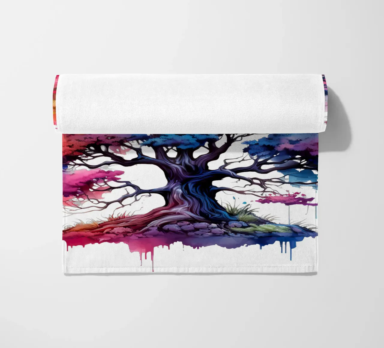 Albero della vita colorato telo mare da Spiritual Touch