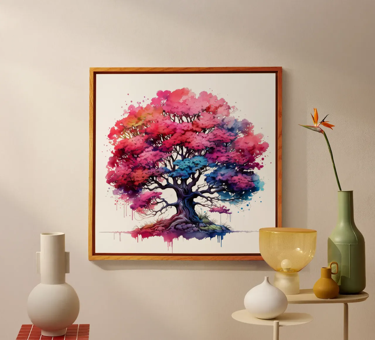 Albero della vita colorato plexiglass da Spiritual Touch