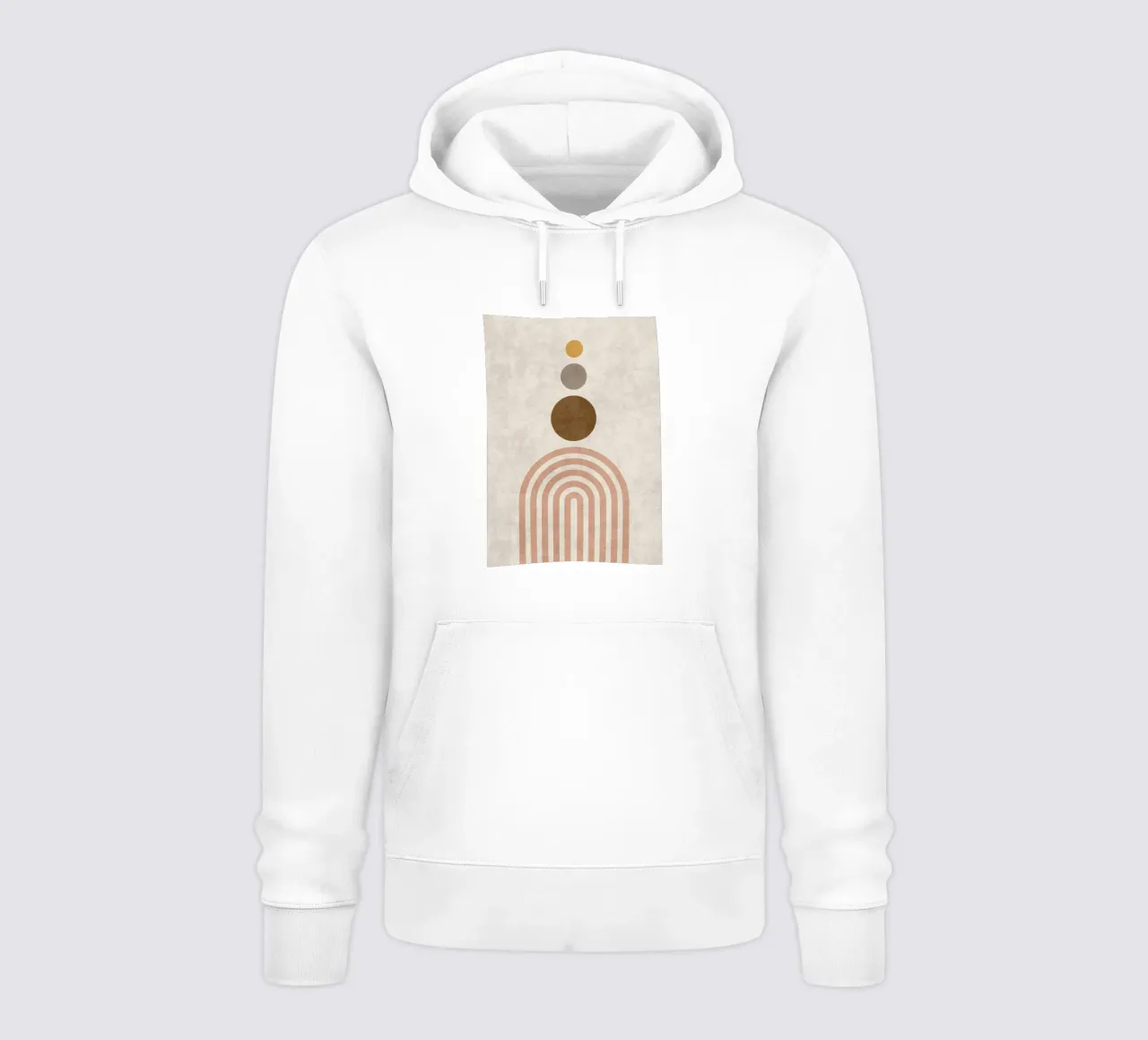 Triplo equilibrio felpa con cappuccio da DesignArt