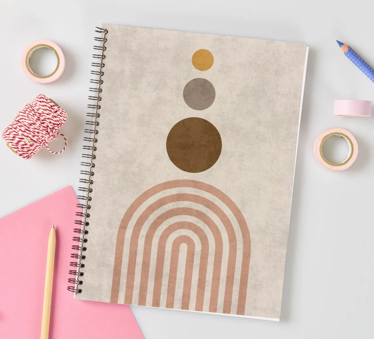 Triple Balance spiral notebook by DesignArt