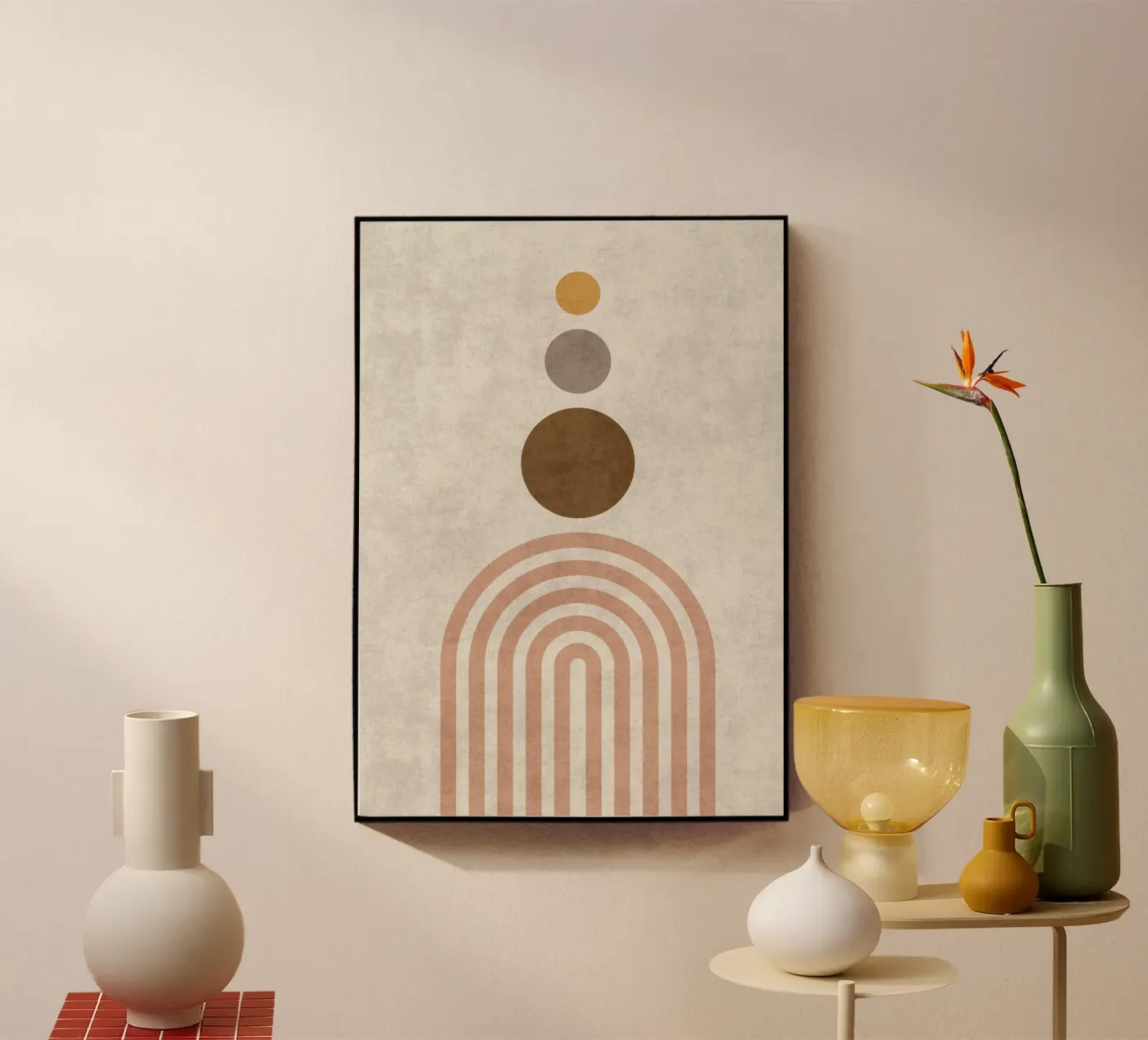 Triple Balance plexiglass da DesignArt