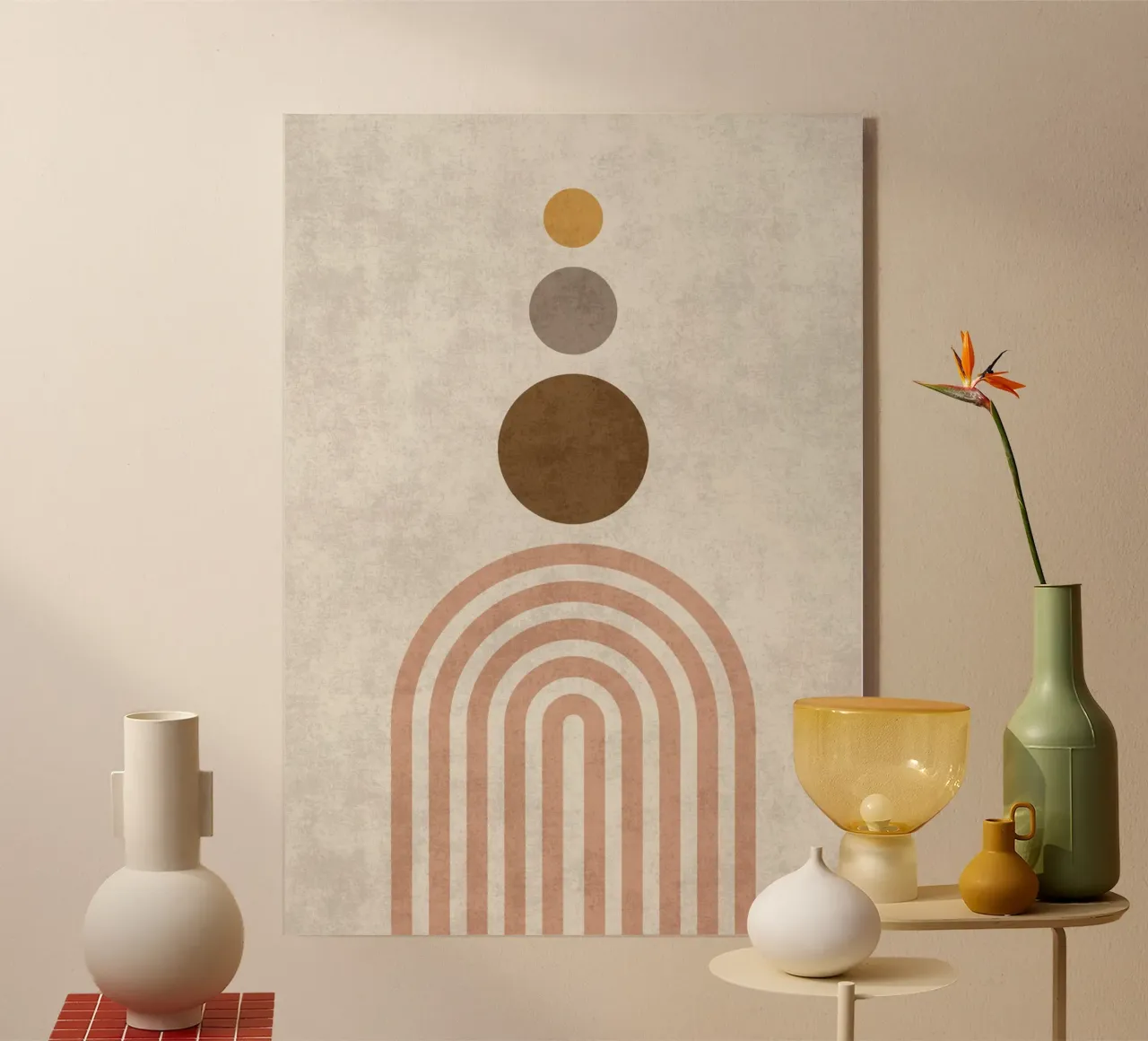 Triplo equilibrio plexiglass da DesignArt