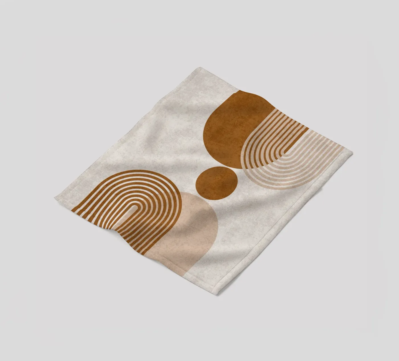 Reflecterende paden fleecedeken van DesignArt