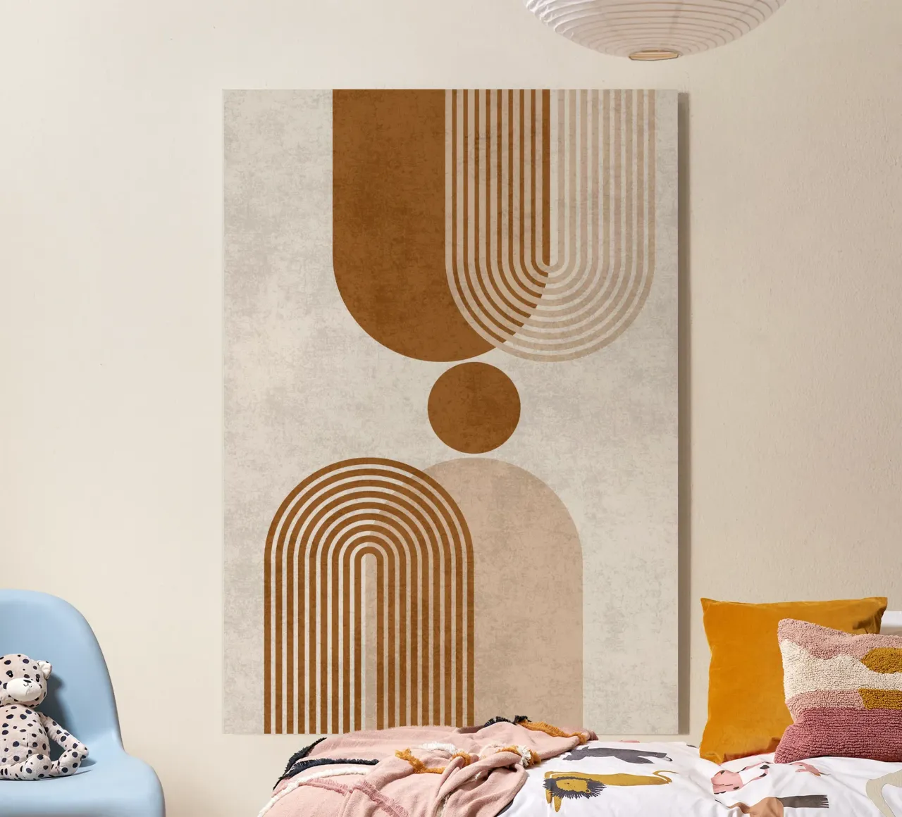 Reflective Paths acrylic glass by DesignArt