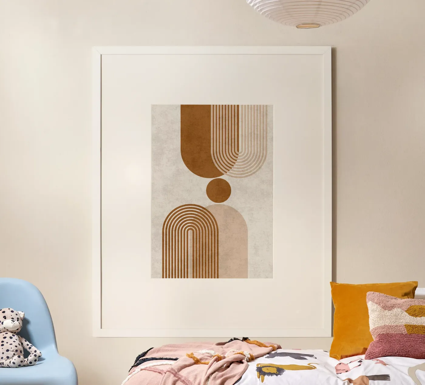 Reflective Paths poster by DesignArt
