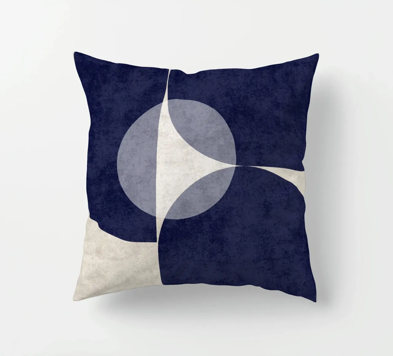 Flusso blu profondo cuscino da DesignArt