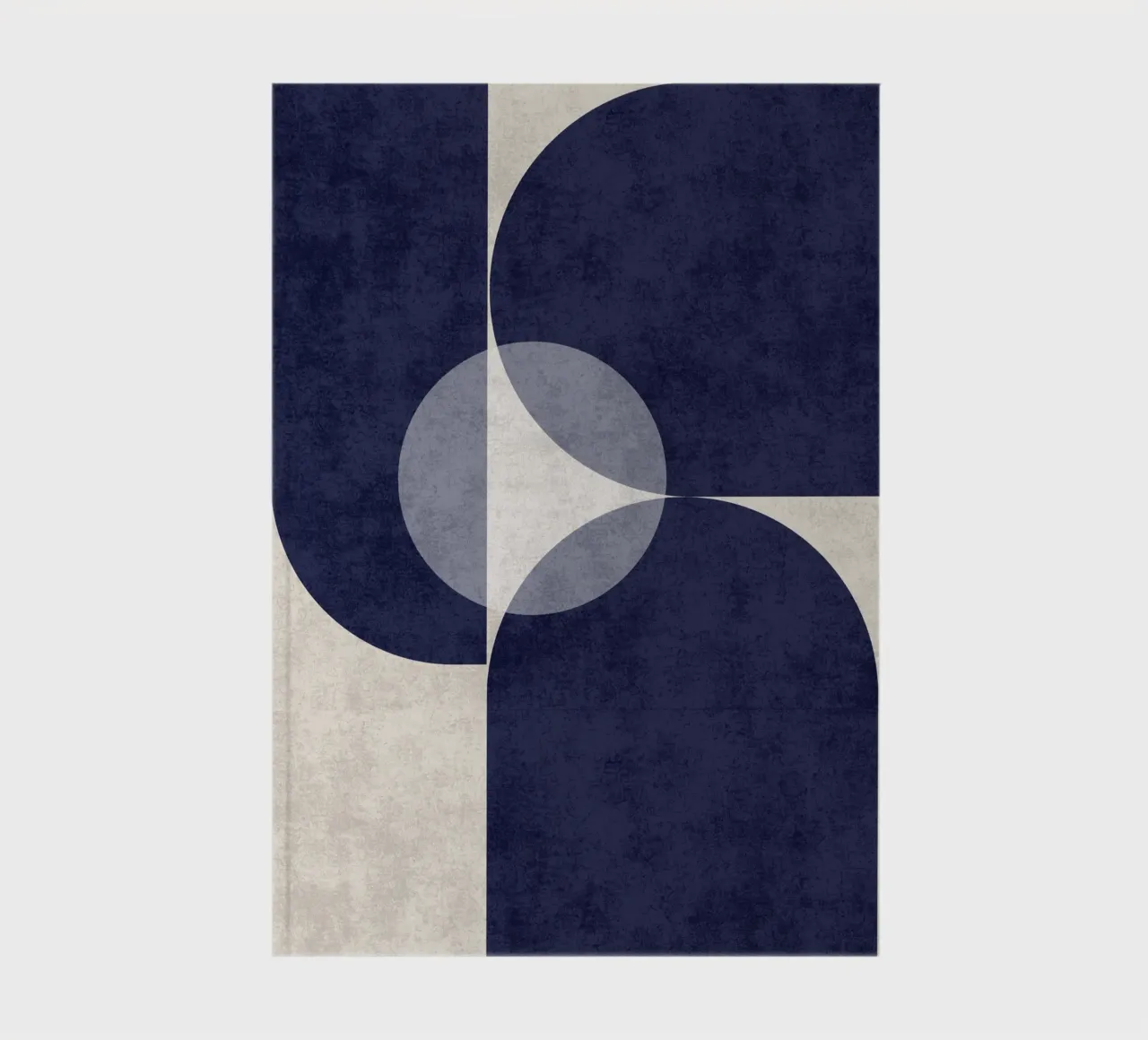 Flusso blu profondo diario da DesignArt