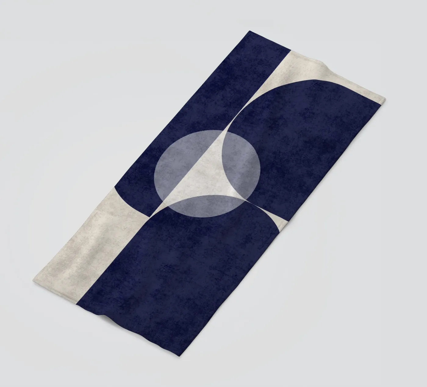Flusso blu profondo telo mare da DesignArt