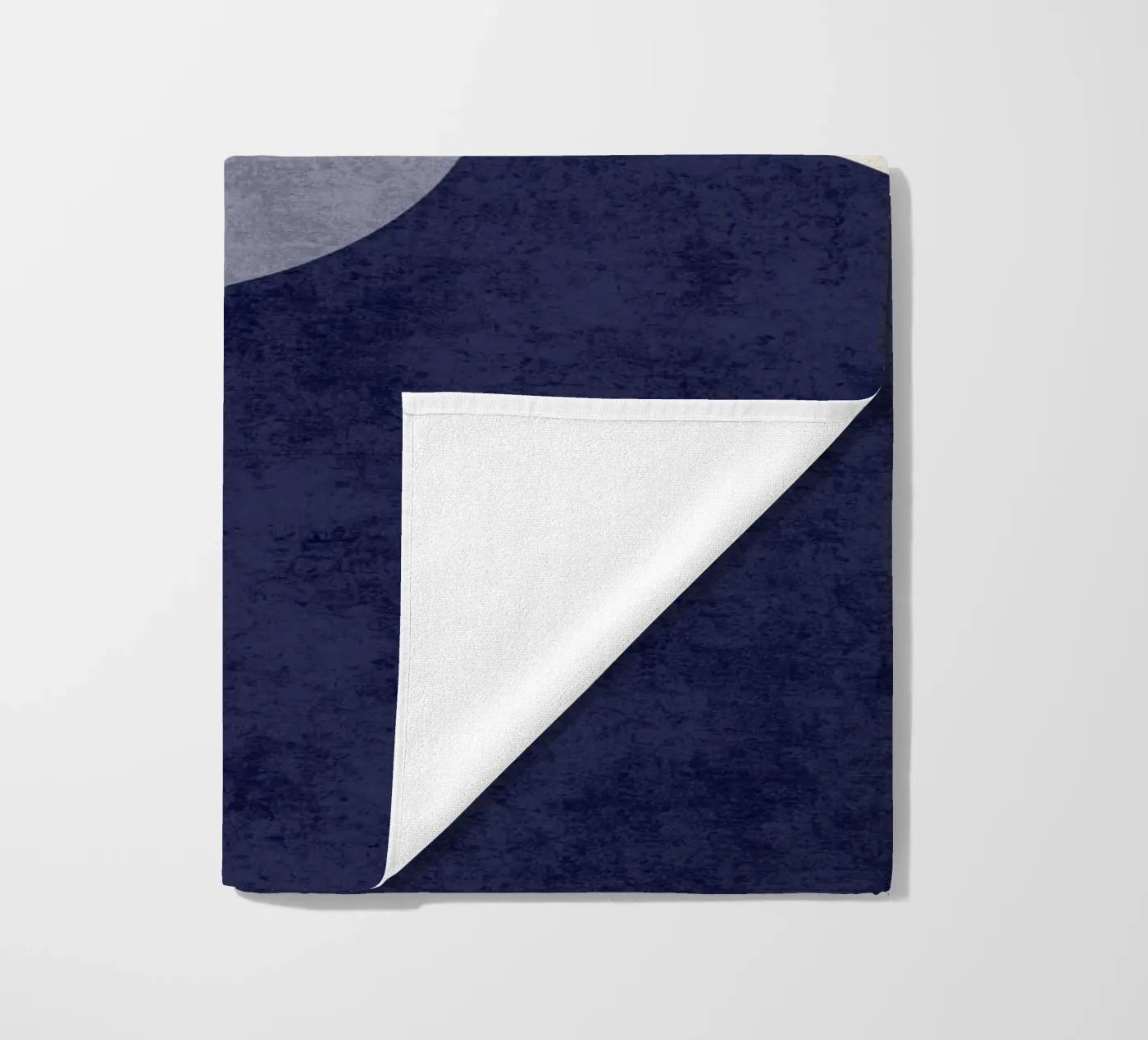 Flusso blu profondo telo mare da DesignArt