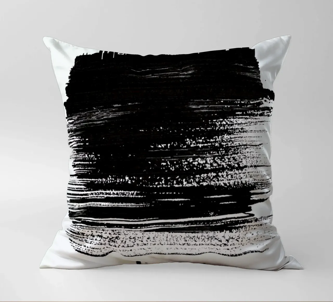 Berlin Skyline Brush Stroke decorative cushion by Naxart