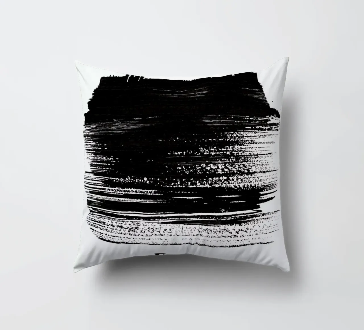 Berlin Skyline Brush Stroke decorative cushion by Naxart
