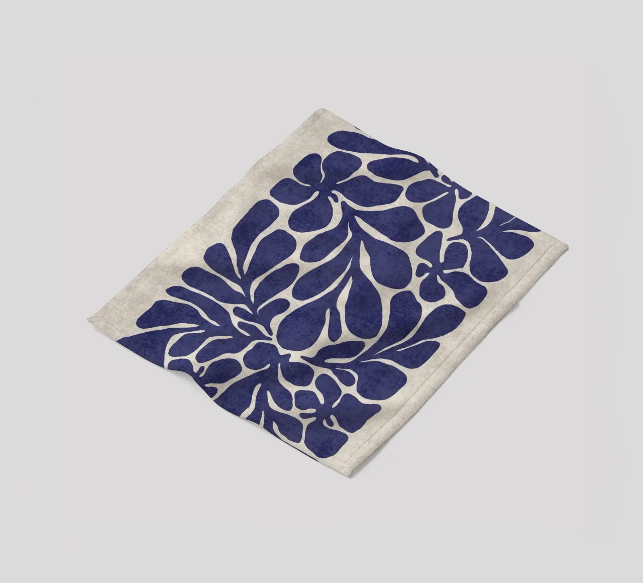 Fragmented Blossoms coperta in pile da DesignArt