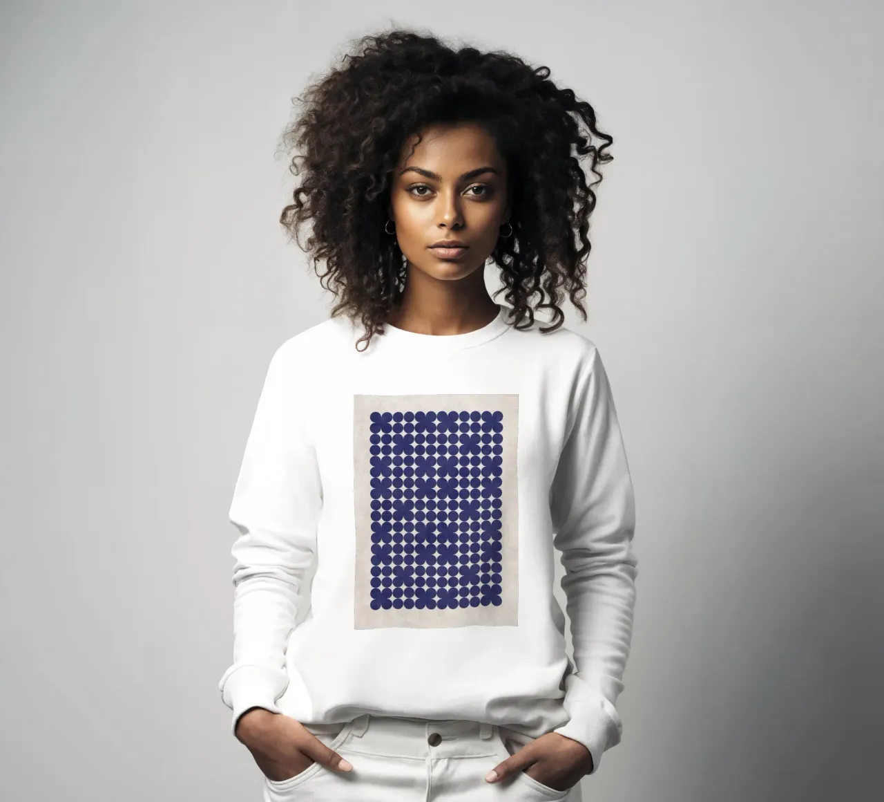Puzzle di petali felpa da DesignArt