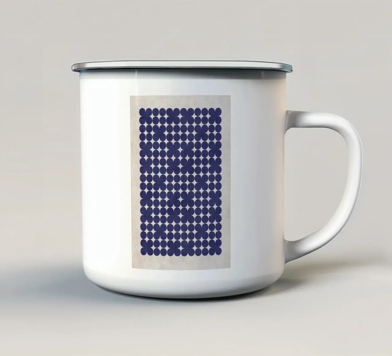 Puzzle di petali tazza in smalto da DesignArt