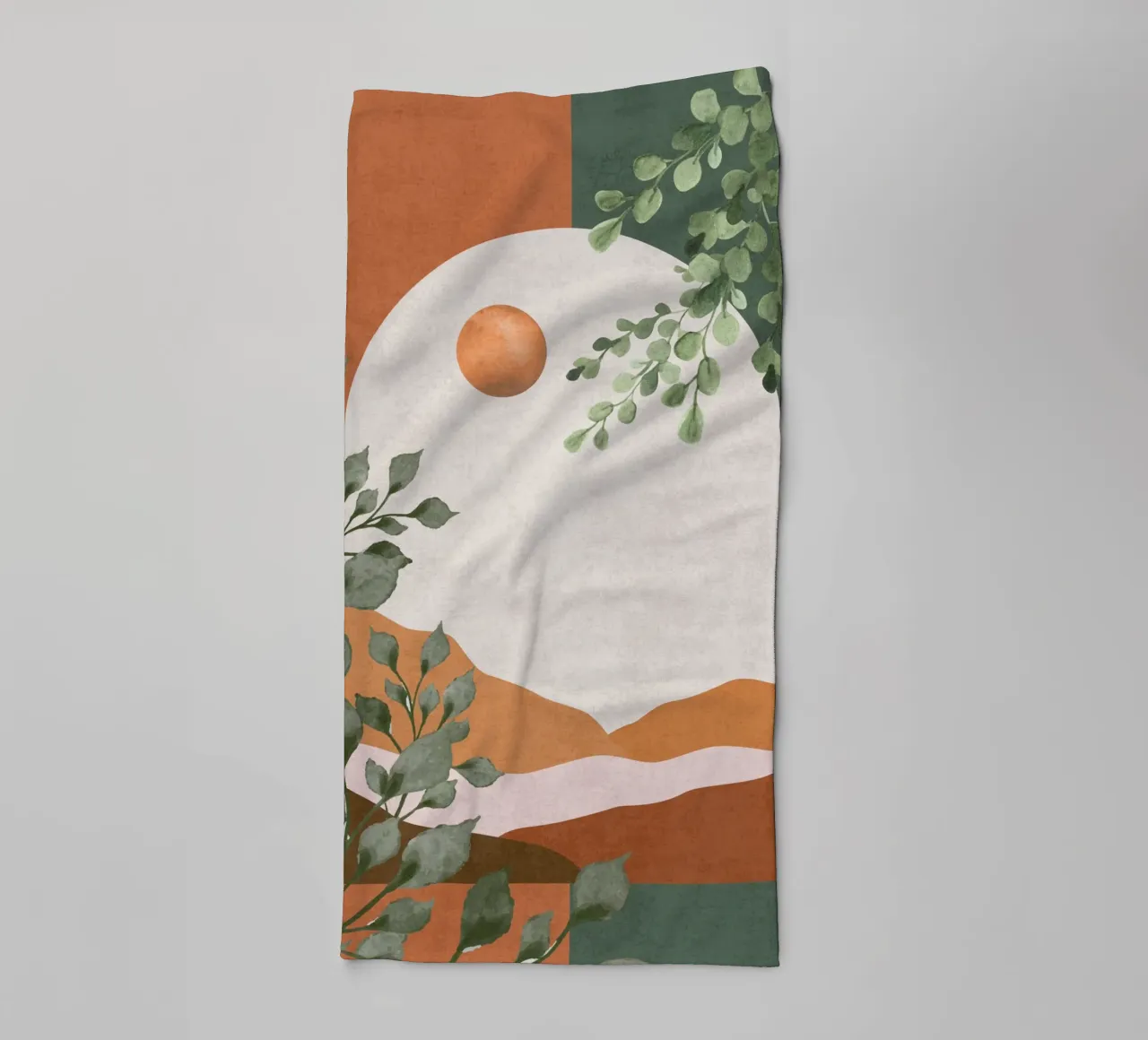 Serene Archscape towel by DesignArt