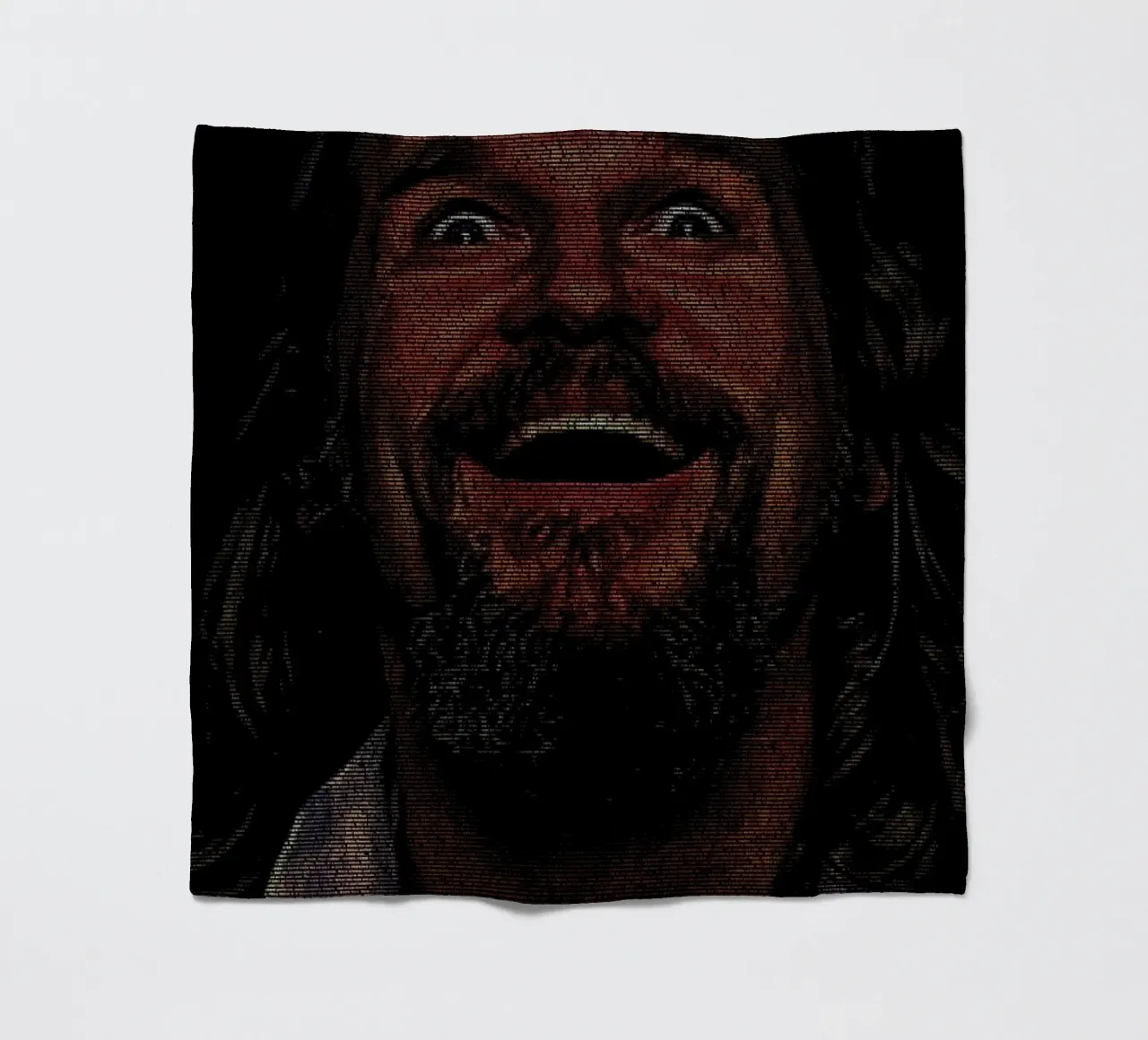 Dude Smile coperta in pile da Robotic Ewe