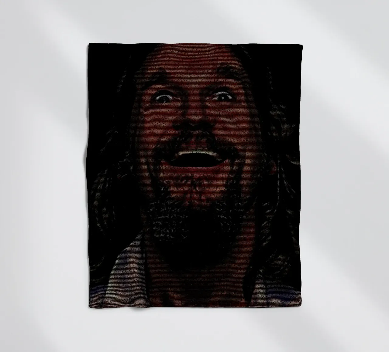Dude Smile coperta in pile da Robotic Ewe