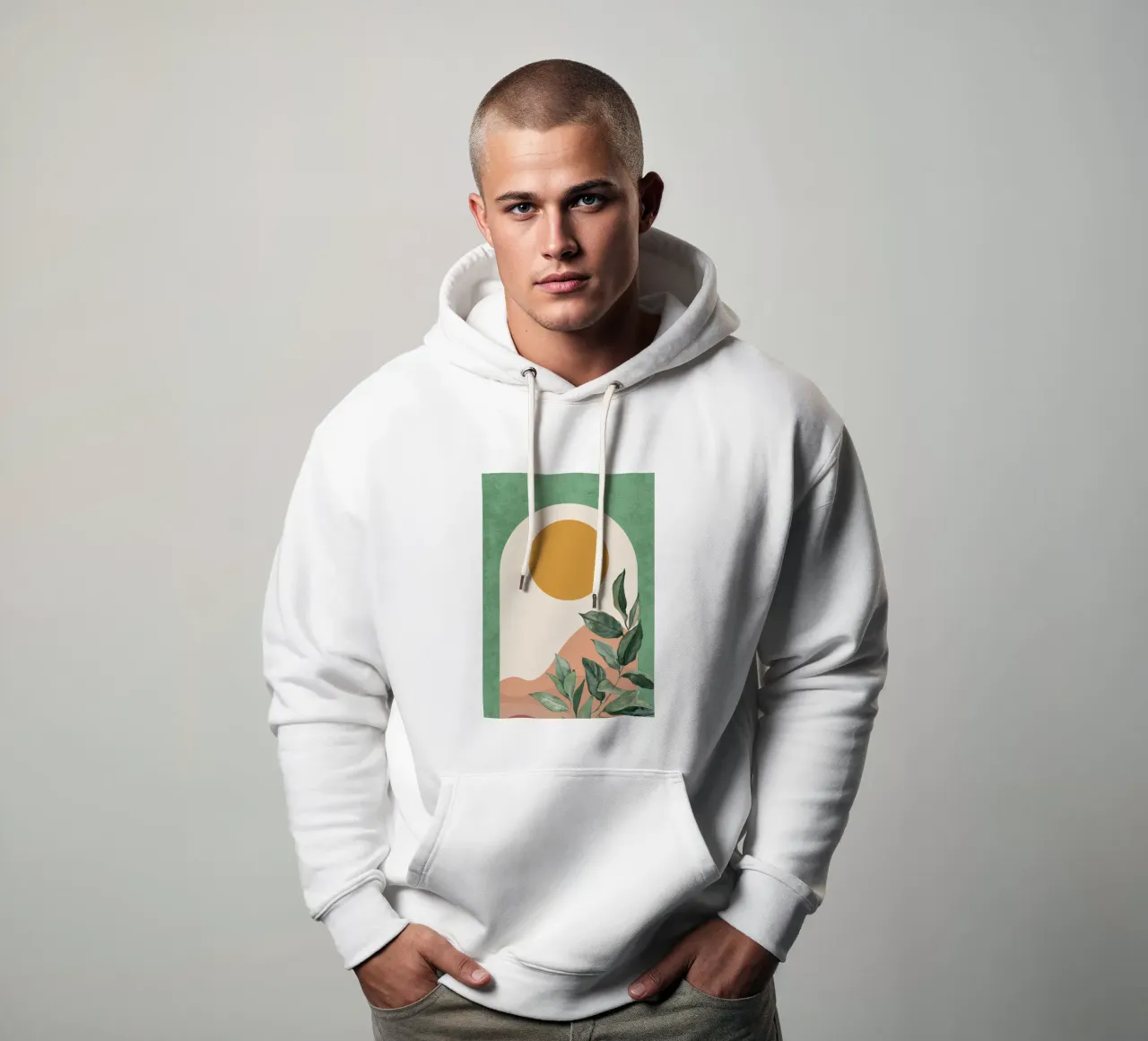 Alba Boho felpa con cappuccio da DesignArt