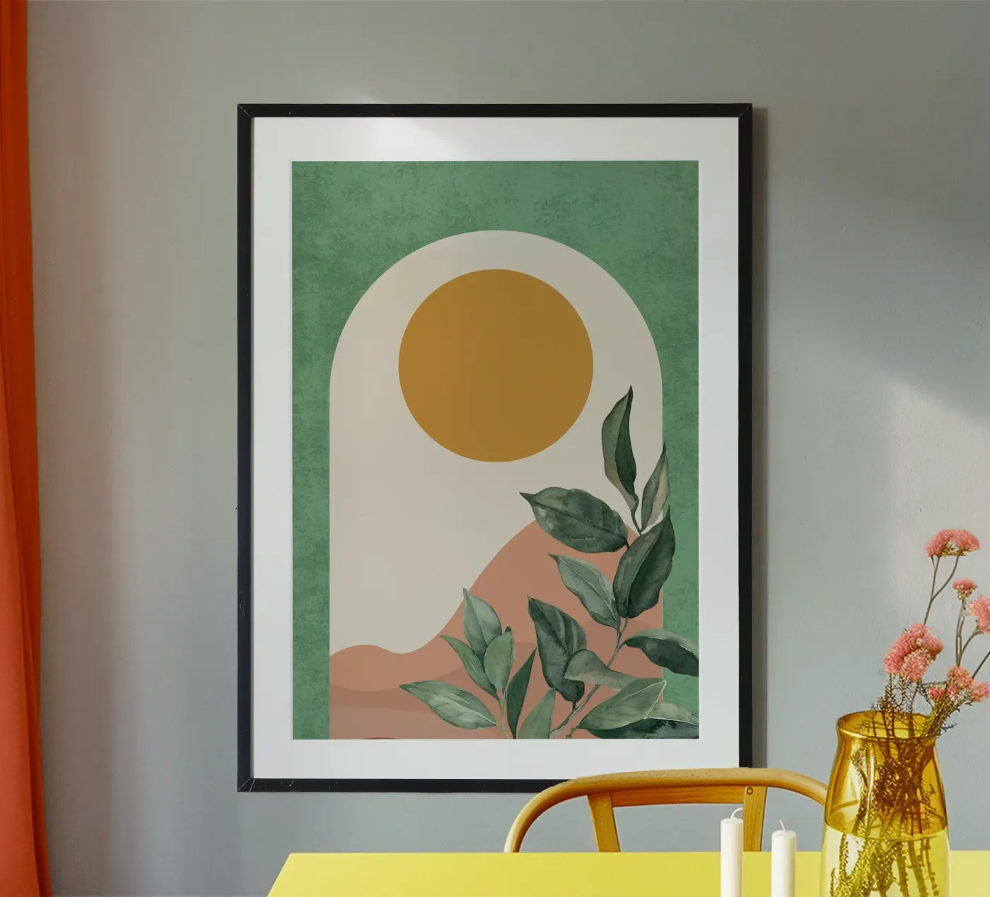 Alba Boho poster da DesignArt