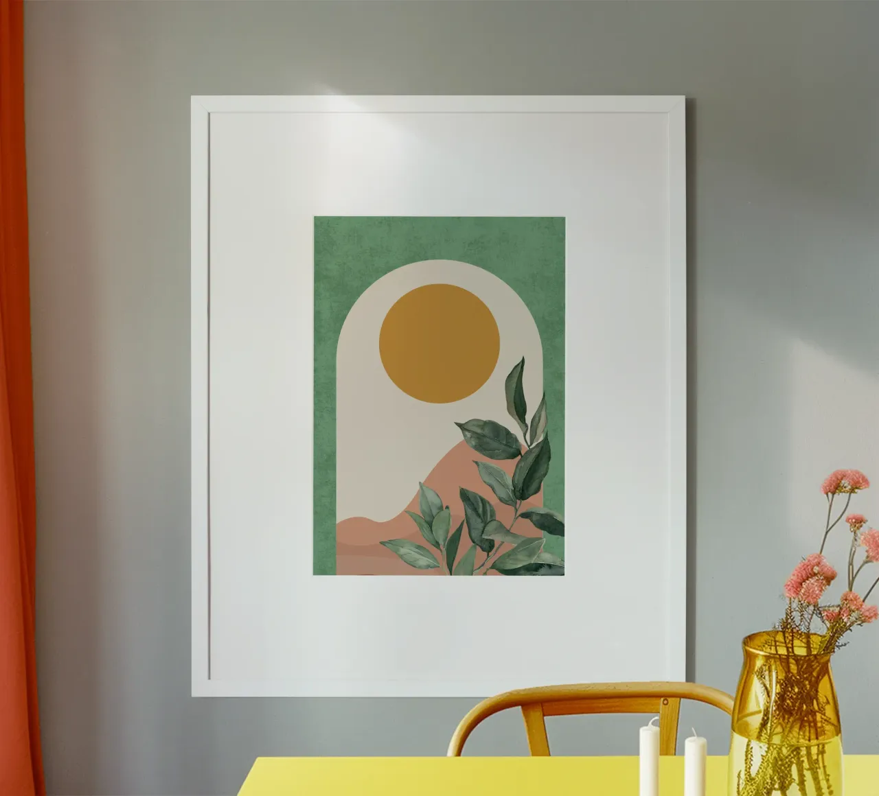 Alba Boho poster da DesignArt