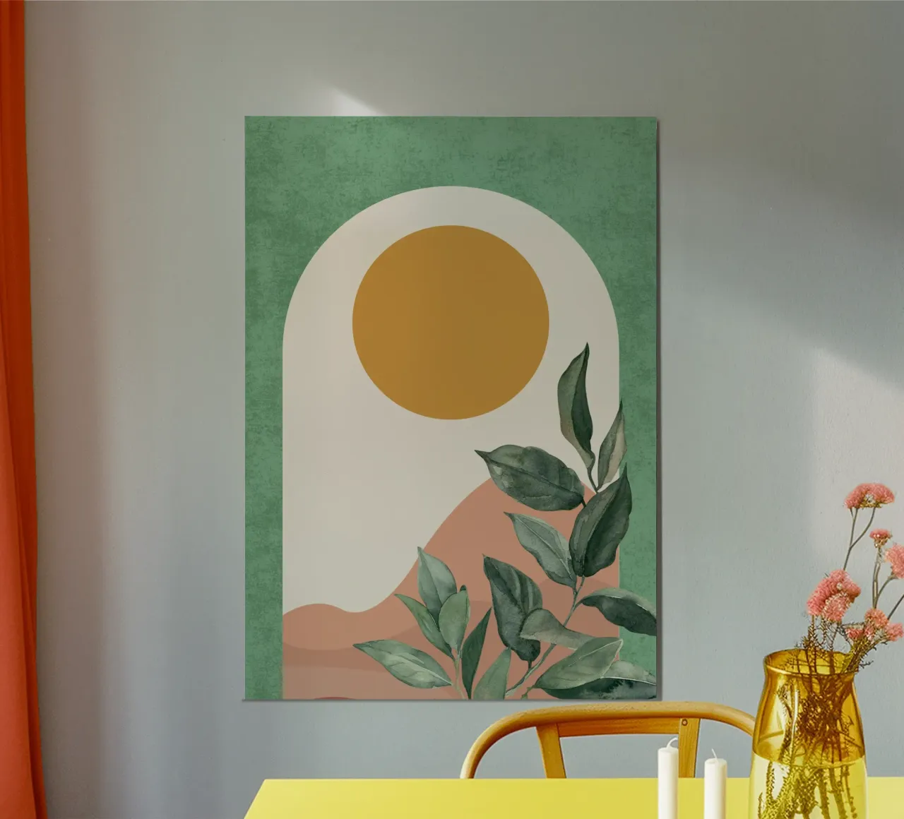 Alba Boho poster da DesignArt