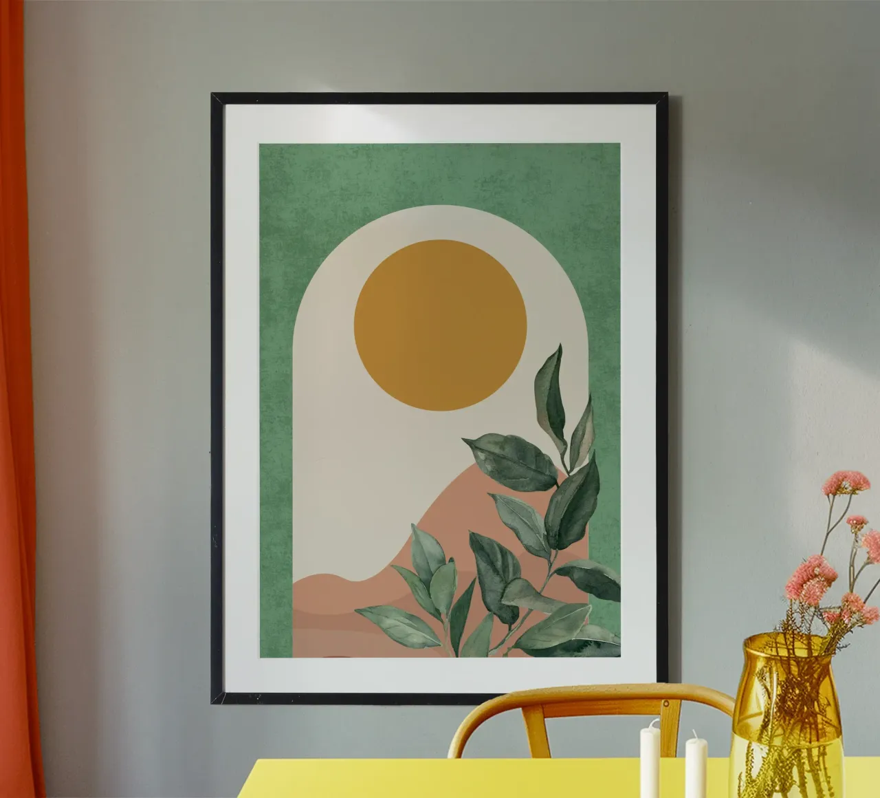 Alba Boho poster da DesignArt