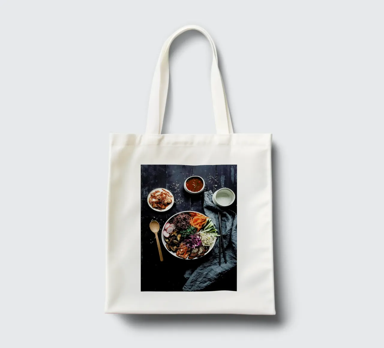 Bibimbap tote bag by Eat this